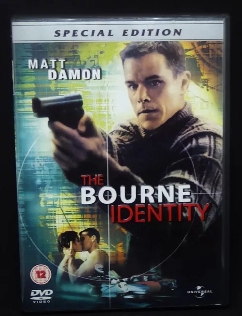 The Bourne Identity DVD - Special Edition-Matt Damon-Region 2,Fast UK P&P