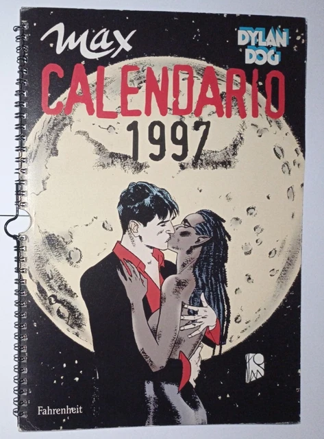Calendario Max 1997 Dylan Dog Speciale Da Collezione Sergio Bonelli