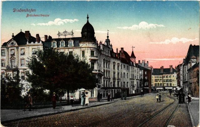 CPA AK DIEDENHOFEN - Bruckenstrasse (454744)