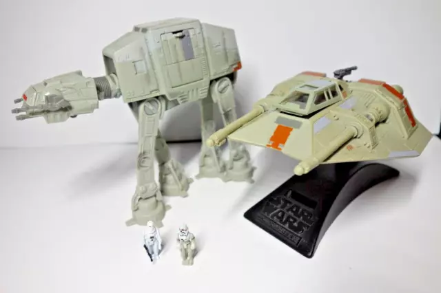 Star Wars Action Flotte At-At Walker Snowspeeder Navi Spaziali Galoob