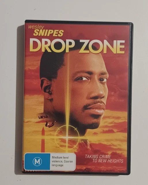 Drop Zone DVD Region 4 Good Condition Action Thriller Wesley Snipes Free Post