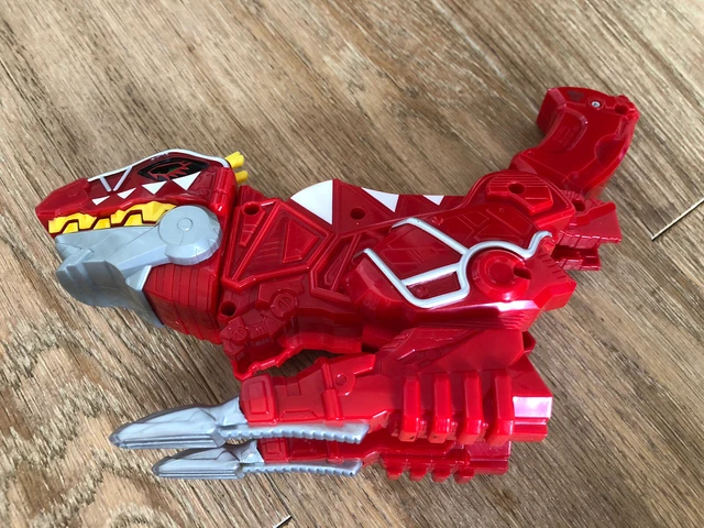 Power Rangers Red Gun POWER RANGERS DINO Charge Red T-Rex Morpher Gun - Bandai 2015 - Tested ...