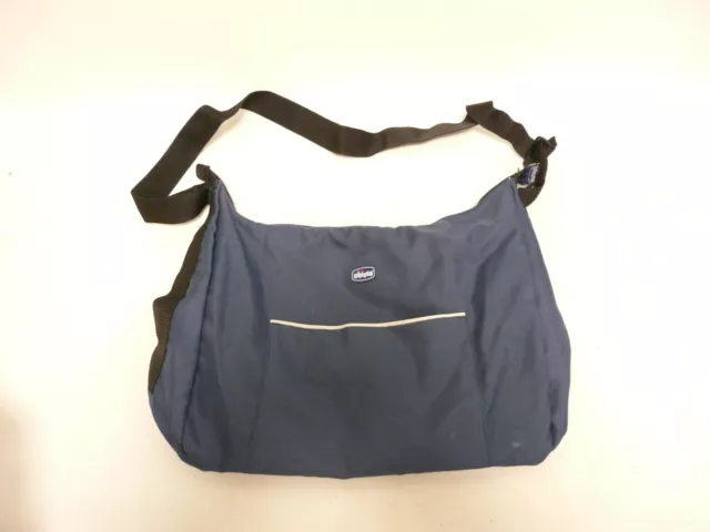 Bolso Cambiador Enrollable Apto Para Chicco Trio Sprint Carrito de Bebé Azul