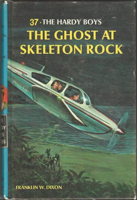 Hardy Boys #37 The Ghost At Skeleton Rock, PC, b&w mp EP's, revised text, 1975