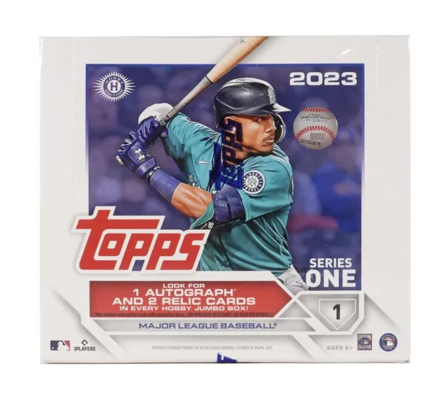 2023 Topps Series 1 Baseball Factory Sealed Jumbo Box