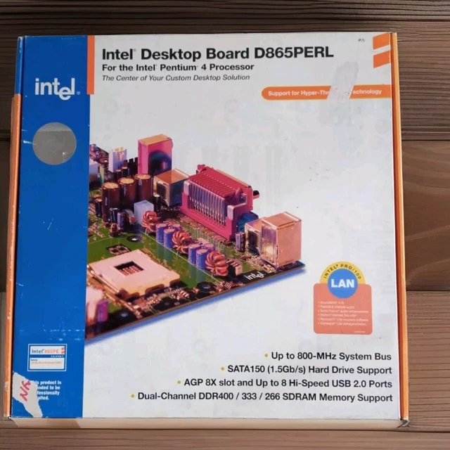 INTEL DESKTOP BOARD D865PERL New Sealed EUR 349,00 PicClick FR