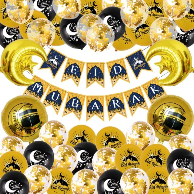 Ballons Moubarak pour l'Aïd al - Fitr décorations du Parti islamique islamique