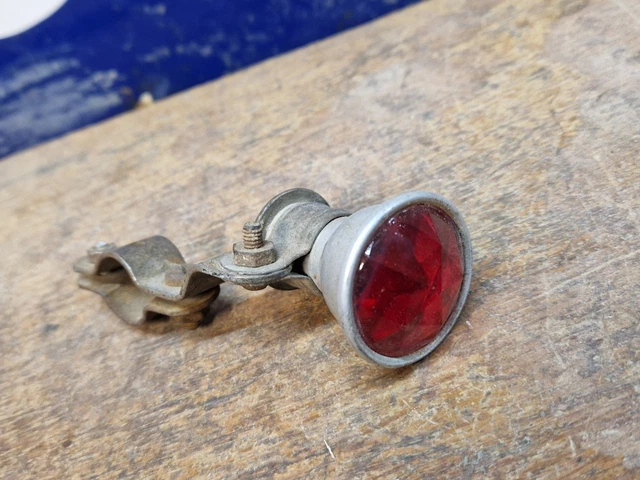 NEUF Feu arrière Cabochon velo Mobylette Randonneuse 1950