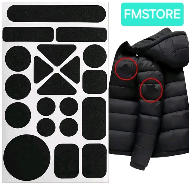 Toppe Riparazione 15 Pezzi - Kit Per Giacche, Zaini E Tende In Nylon