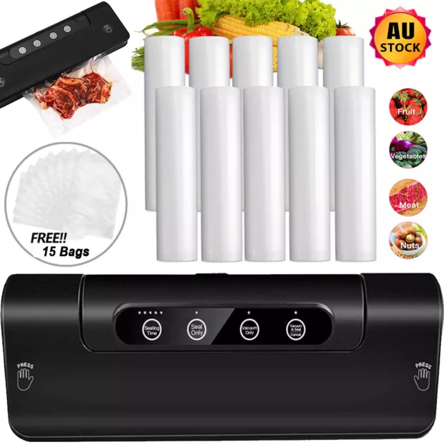 Vacuum Sealer Machine Fresh Food Storage Saver Bags Vacuum Food Sealer Rolls