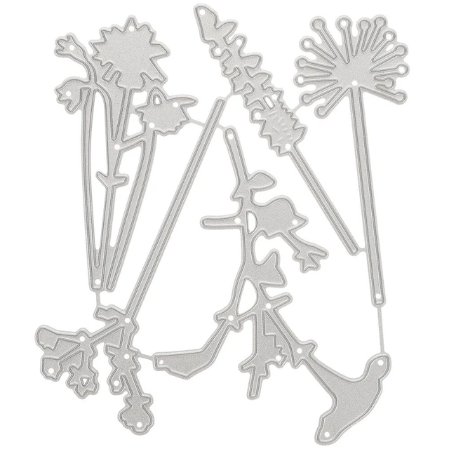 die cut stamps blumenblattform metall stanze diy scrapbooking schneiddienste diy