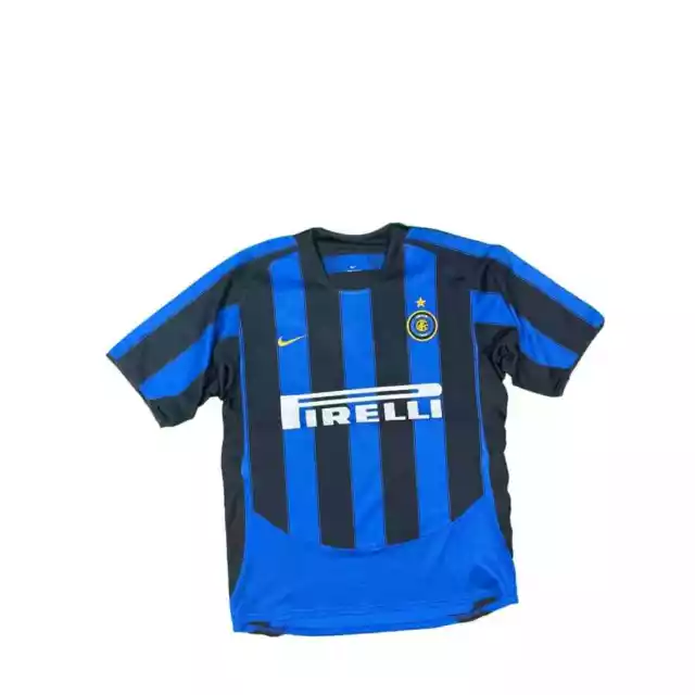 Maillot collector Inter Milan domicile #4 J.ZANETTI saison 2003-2004