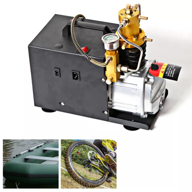 Pompa aria elettrica ad alta pressione 300BAR 4500PSI PCP pompa compressore aria 2 stadi