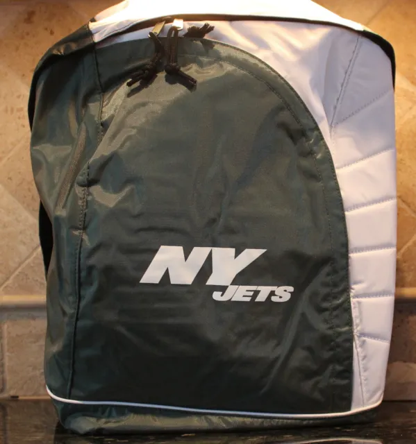 New York Jets Green Backpack Gym Bag  Authentic Gear Technomesh NFL Durable