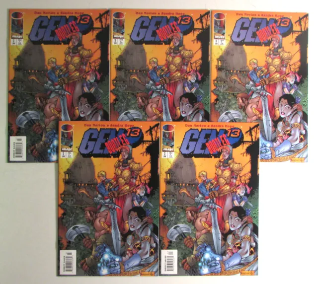 Gen 13 Bootleg Lot of 5 #3x5 Image Comics (1997) NM 1st Print Comic Books