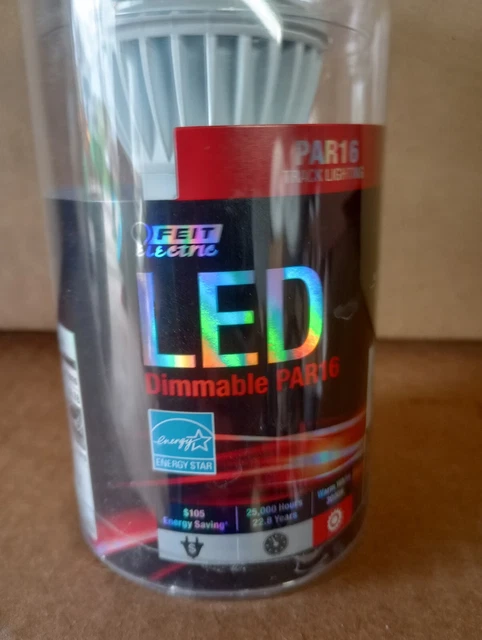 New Feit Electric Dimmable Par16 Led Track Lighting Bulb, 45W, Par16/Dm/Led