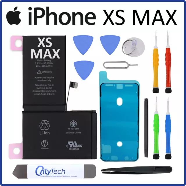 Batterie pour Apple iPhone Xs Max - 616-00507 (3174mAh) , Batterie de  remplacement