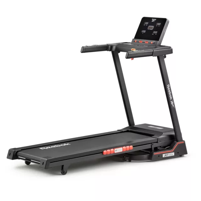 Reebok Motorised Folding Treadmill Jet 100x Power Incline Running Machine