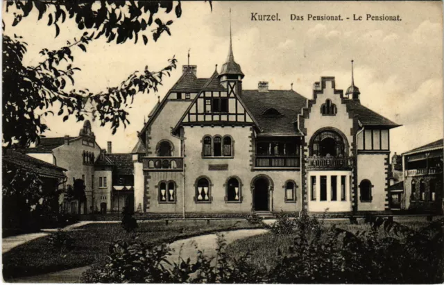 CPA AK KURZEL - Das Pensionat (473843)