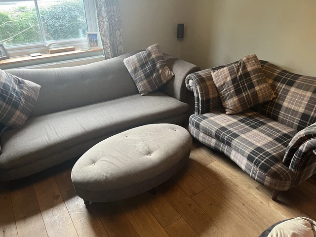 Dfs clearance tartan sofa