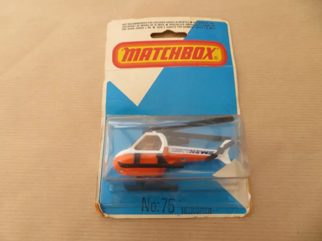 MATCHBOX No75 HELICOPTER (UNOPENED)