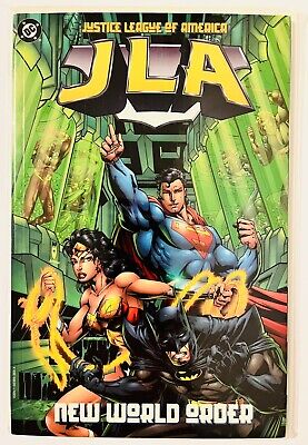 1 JLA New World Order DC Comics Justice League of America Rare TPB Graphic Novel
