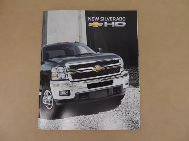 2011 Chevrolet Chevy Silverado HD Pickup Truck 2500 3500 Sales Brochure Catalog