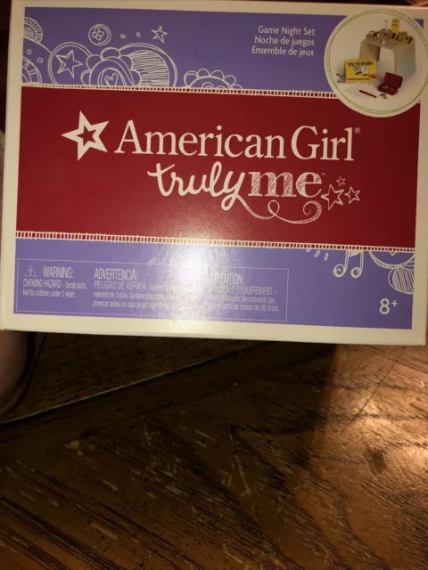 American Girl Truly Me GAME NIGHT SET for Dolls Pictionary RETIRED