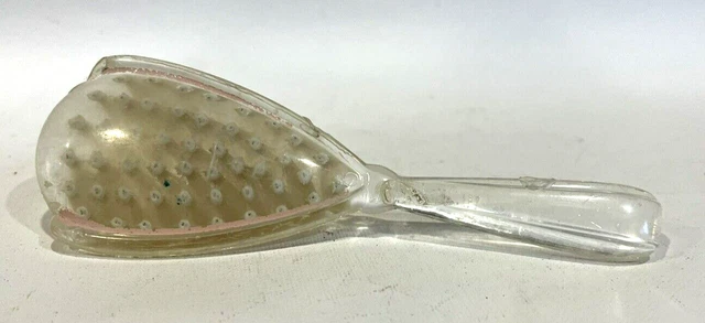 Acrylic Child's or Doll's Vintage Hairbrush