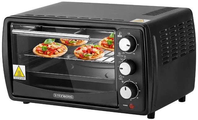 13 Liter Mini Backofen | Minibackofen | Kleiner Backofen | Backofen