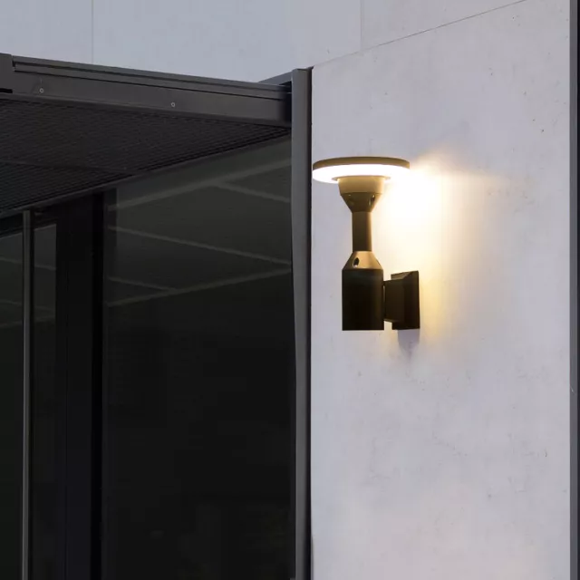 Outdoor Lamp 12W LED Wall Sconces Light Fixture Waterproof IP54 Gate Basement