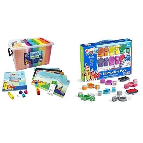 LEARNING RESOURCES MATHLINK Cubes Numberblocks Classroom Set, Teaching ...