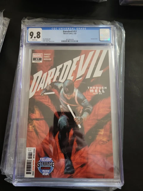 Daredevil #17 CGC 9.8 NM+ 2020 Marvel Comics MCU 1st App Strange Academy Preview