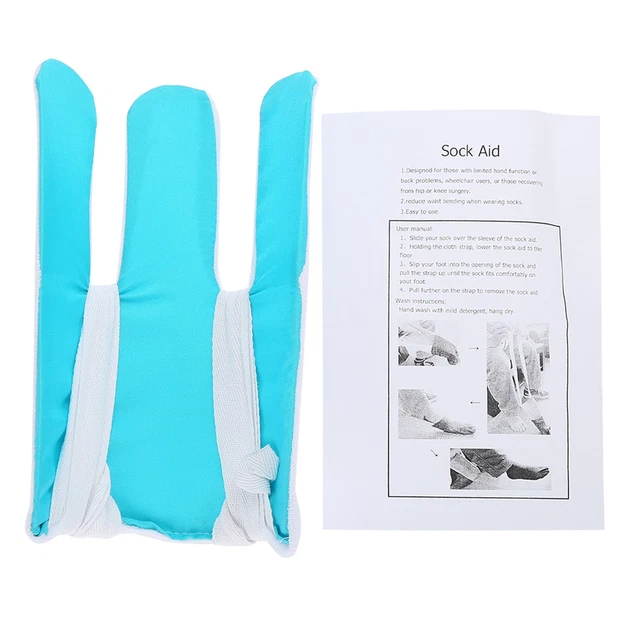 Kit de ayuda para calcetines sin mezcla estiramiento media ayuda herramienta calcetín ayuda soporte para GF0