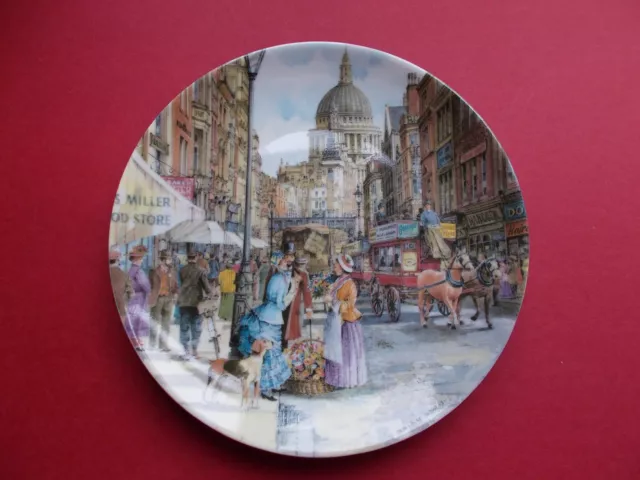 Davenport Collector Plate - Cries Of London 1990 - The Flower Seller