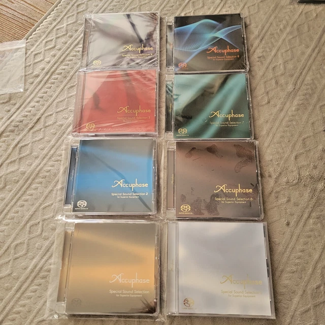 Accuphase『Special Sound Selection 8』SACD ACCUPHASE SPECIAL SOUND Selection Vol.1～8, Hybrid SACD CD full