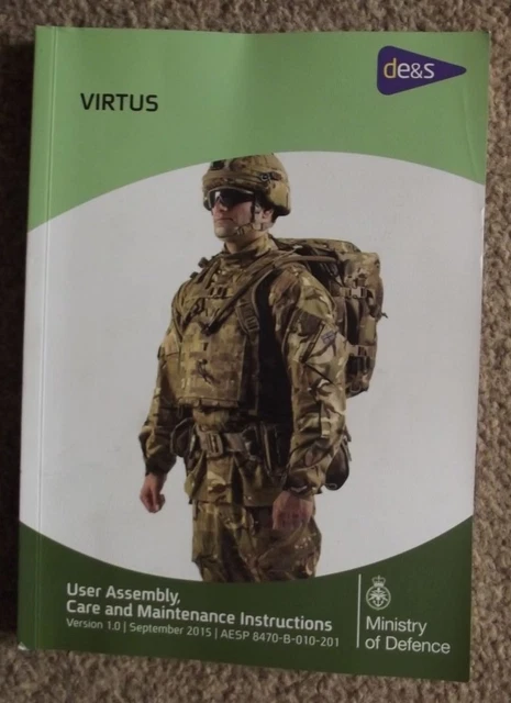 Virtus Soldier System.pdf LATEST BRITISH ARMY Virtus Equipment User Manual - New £41.00 - PicClick UK
