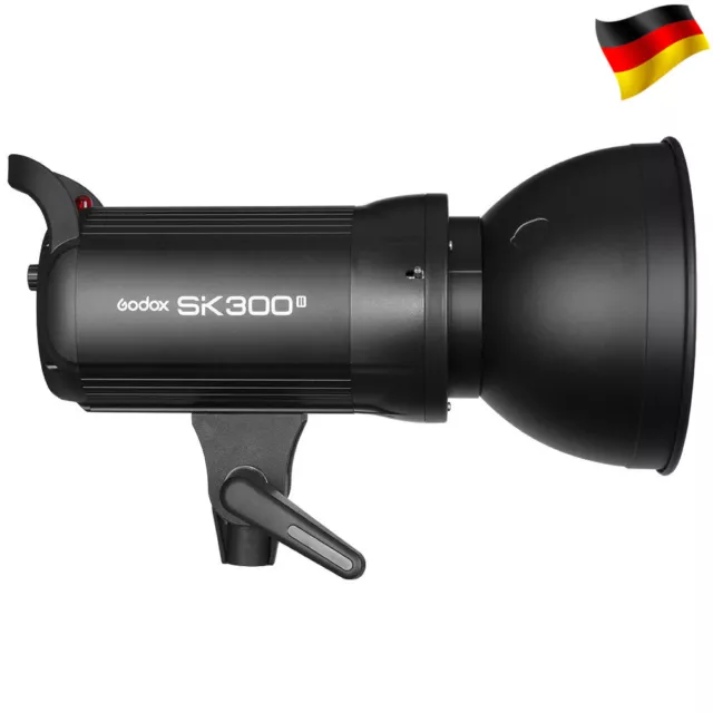 Godox SK300II 300W 2.4G Studio Blitz Blitzgerät Blitzlicht mit Bowens Reflektor