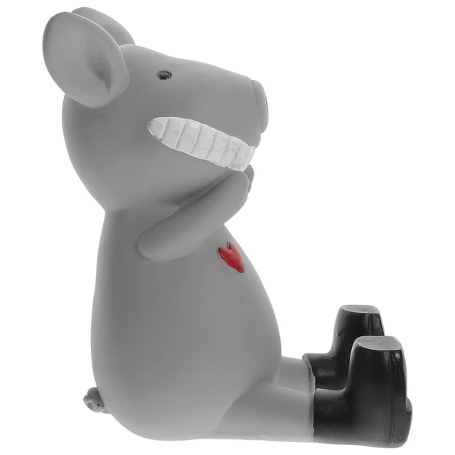 Soporte de teléfono de resina cerdito cerdo estante para teléfono móvil pantalla artesanal