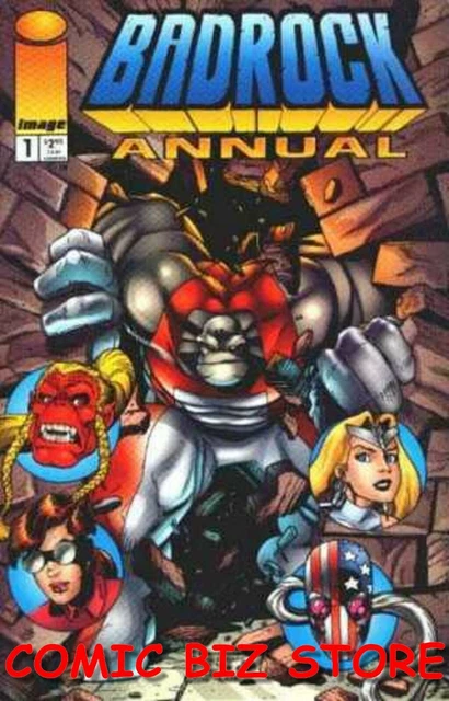 Badrock Annual #1 (1995) 1St Printing Bagged & Boarded Image Comics