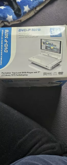 Seg portabler DVD Player  P507 mit Monitor - gebraucht -  sehr gut erhalten