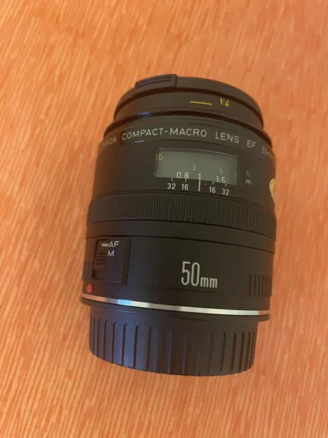 Canon Compact-Macro Lens EF 50mm 1:2.5,objektiv