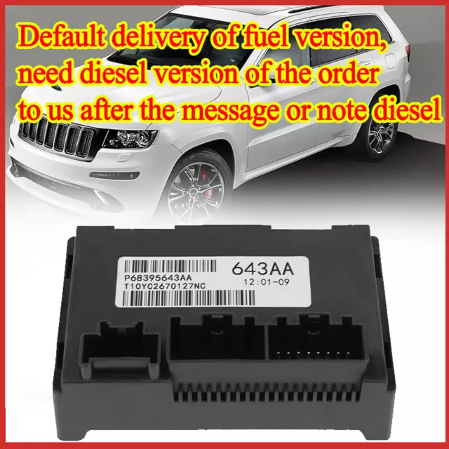 Transfer Case Control Module For Jeep Grand Cherokee 2011 2012 2013 68395643AA