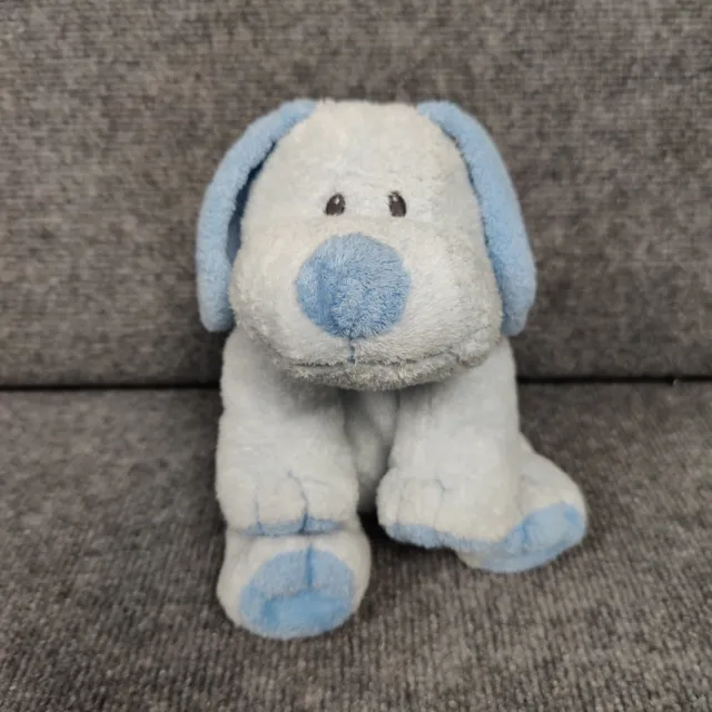 Ty Pluffies Dog Plush Puppy Baby Whiffer Tylux All Blue Stuffed Toy 2006 Rare