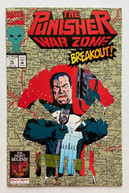 Marvel Comics The Punisher War Zone Vol 1 #16 1993