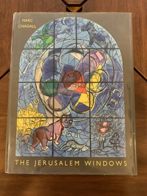 The Jerusalem Windows Marc Chagall Jean Leymarie 1st Ed 1962 w original Lithos