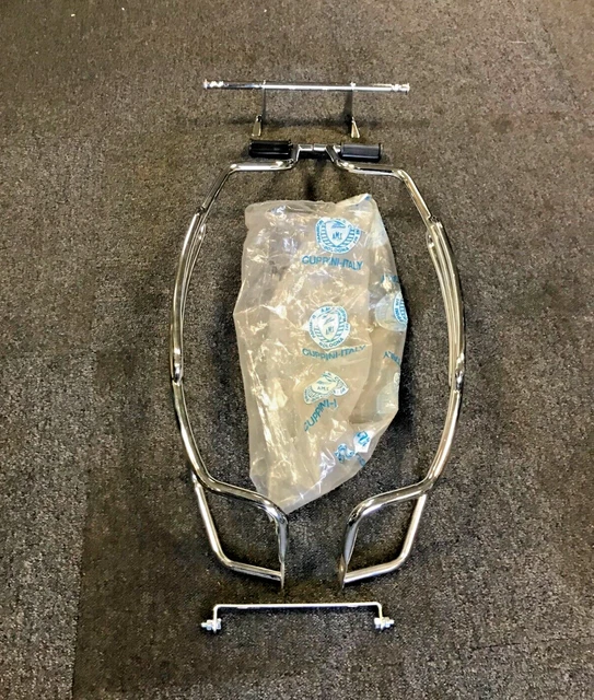 Vespa PX T5 LML Cuppini AMS barre antiurto laterali - nuove e in confezione originale.