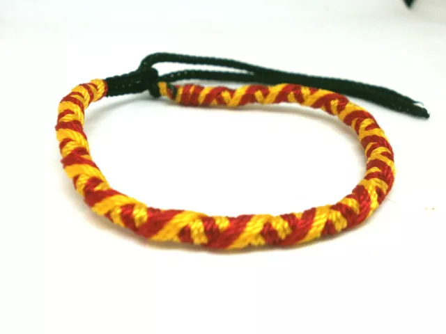 Bracelet artesanal " Espagne " Tressé Avec Fil - Réglable 2