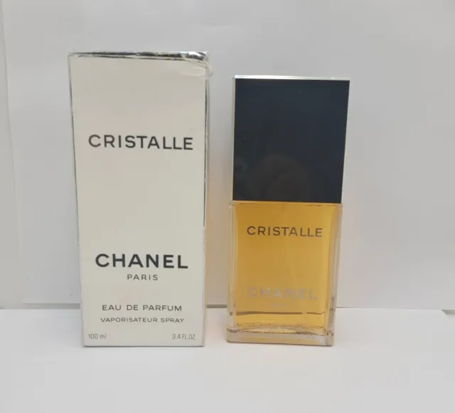 Vintage Chanel Cristalle Eau De Parfum 1.7 FL OZ Women's Rare