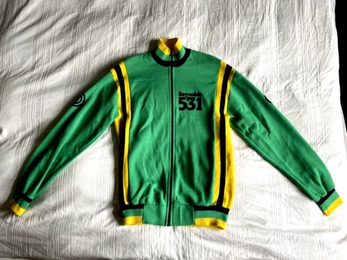 Reynolds 531 Teamausgabe Radsport Track Top 1970er L' Eroica Retro Rennrad Shirt